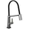 Single Handle Exposed Hose Kitchen Faucet with Touch<sub>2</sub>O Technology