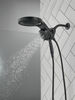 HydroRain&reg; H<sub>2</sub>Okinetic&reg; 5-Setting Two-in-One Shower Head