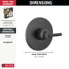 Monitor 14 Series Valve Only Trim