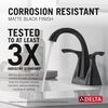 Two Handle Centerset Bathroom Faucet