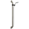 Adjustable Slide Bar / Grab Bar 2-Setting Hand Shower