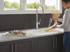Single-Handle Pull-Down Spring Kitchen Faucet