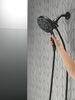 H<sub>2</sub>Okinetic&reg; In2ition&reg; 4-Setting Two-in-One Shower