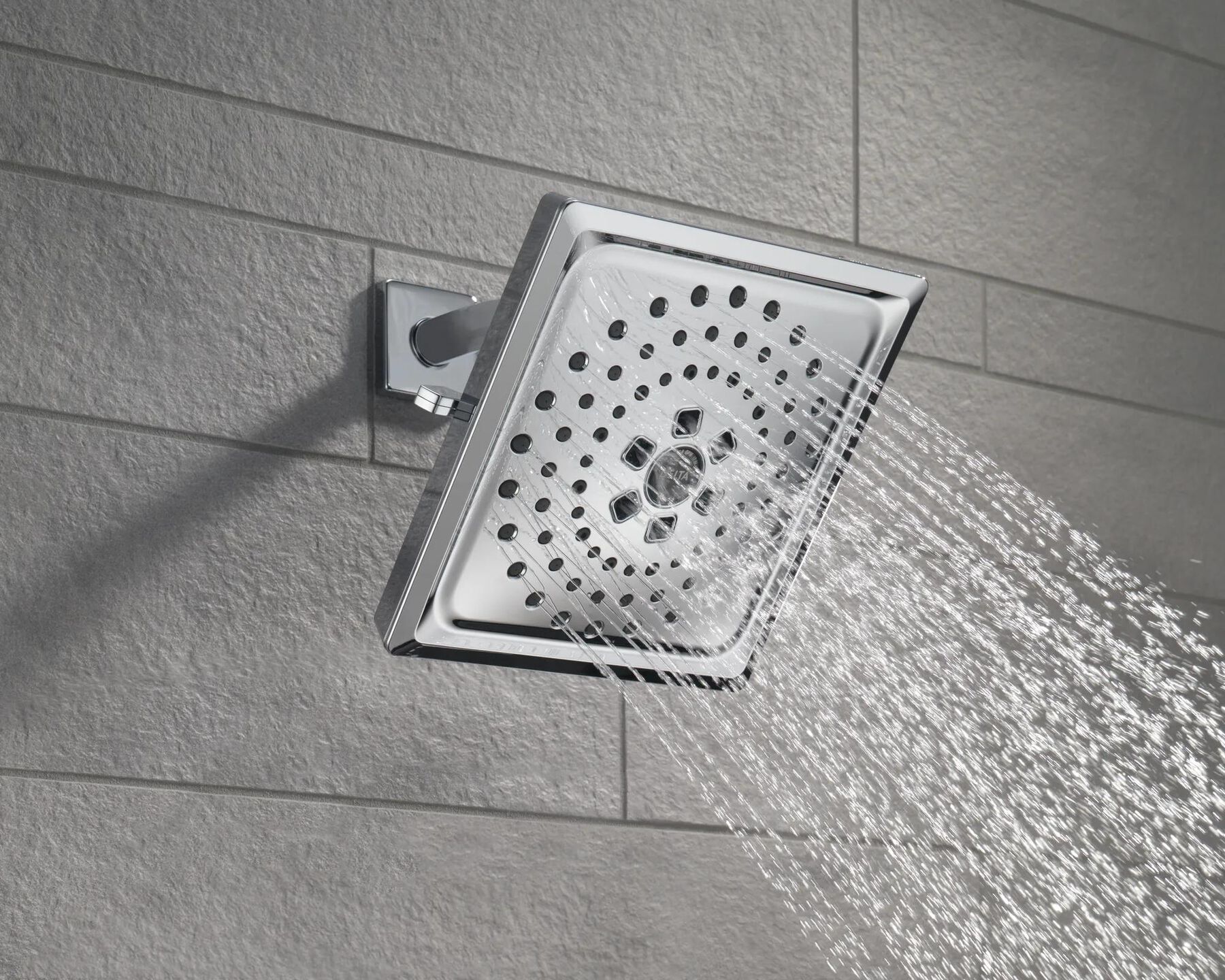 H<sub>2</sub>Okinetic&reg; 3-Setting Raincan Shower Head (Recertified)