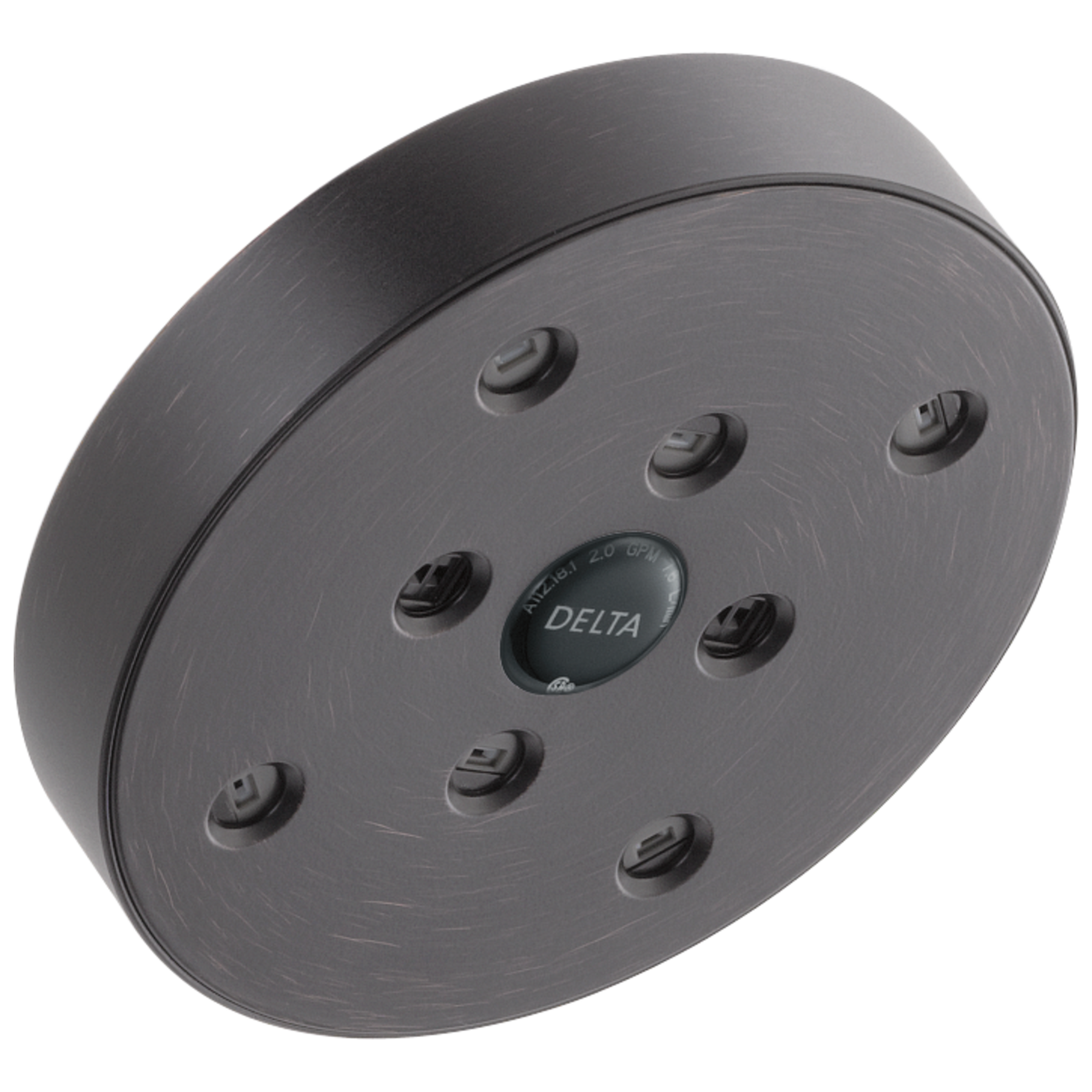 H<sub>2</sub>Okinetic&reg; Single-Setting Raincan Shower Head