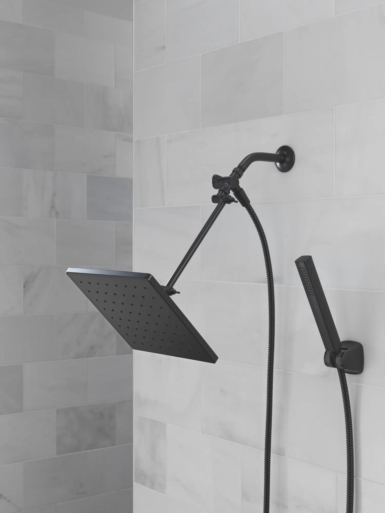 Monitor 14 Series Shower Trim with 10-Inch Raincan Combination Showerhead Bundle