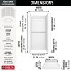 36x36 Alcove Shower Base with Tile Wall Bundle - Center Drain