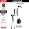 14S Shower Trim & Hand Shower - Less Head
