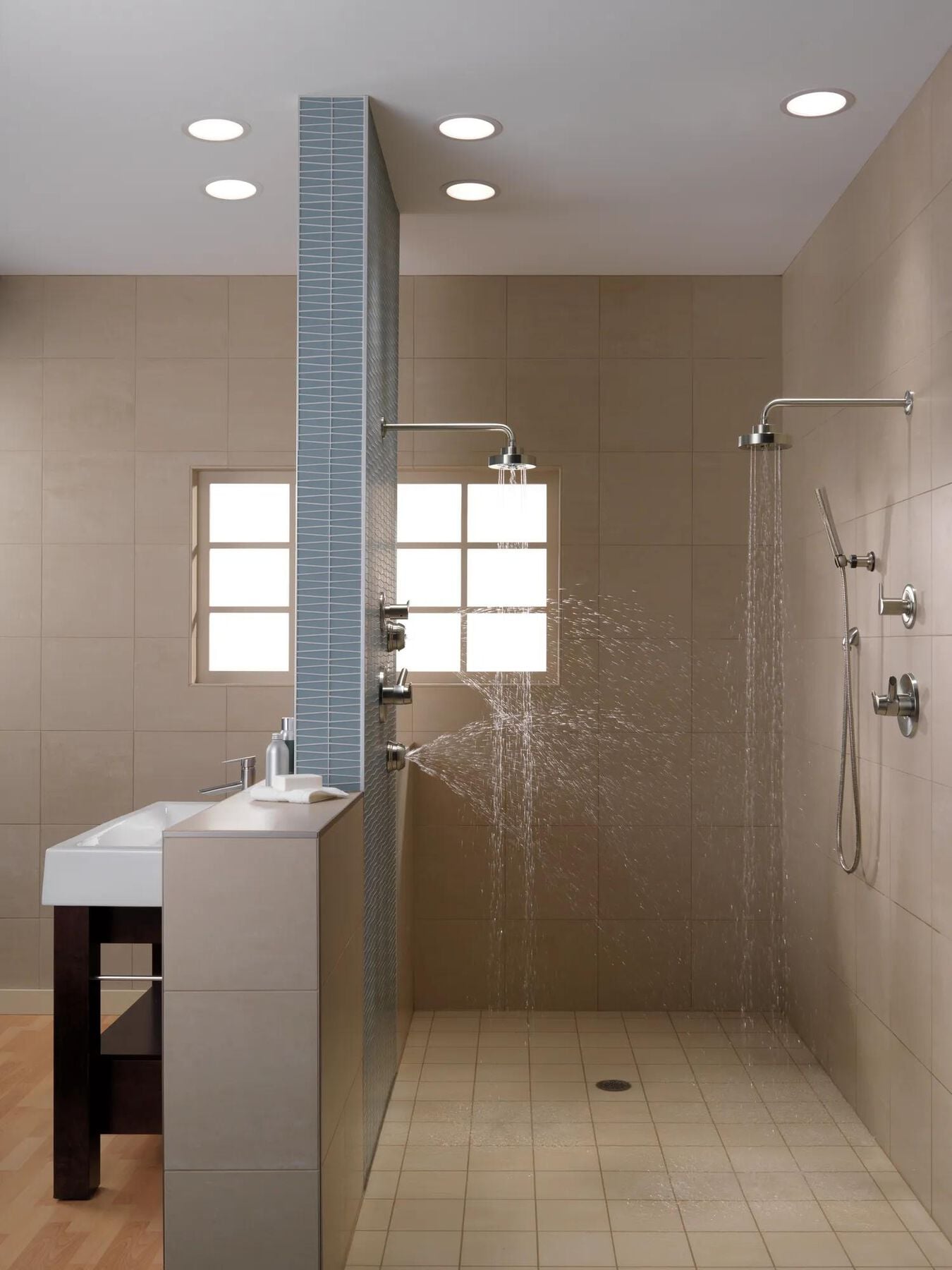 Premium Single-Setting Adjustable Wall Mount Hand Shower