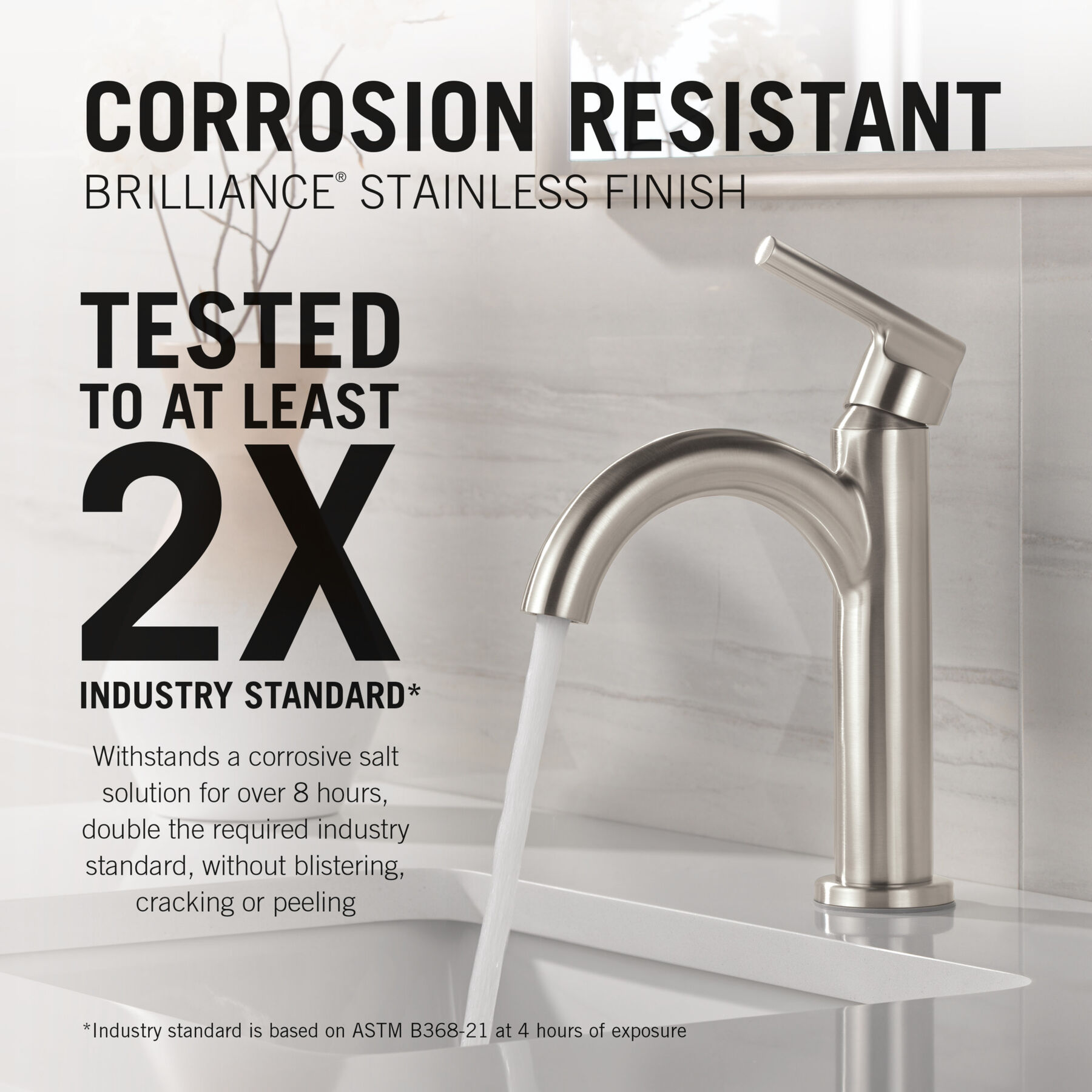 Single Handle Single-Hole Lavatory Faucet