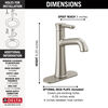 Single Handle Bathroom Faucet (Recertified)