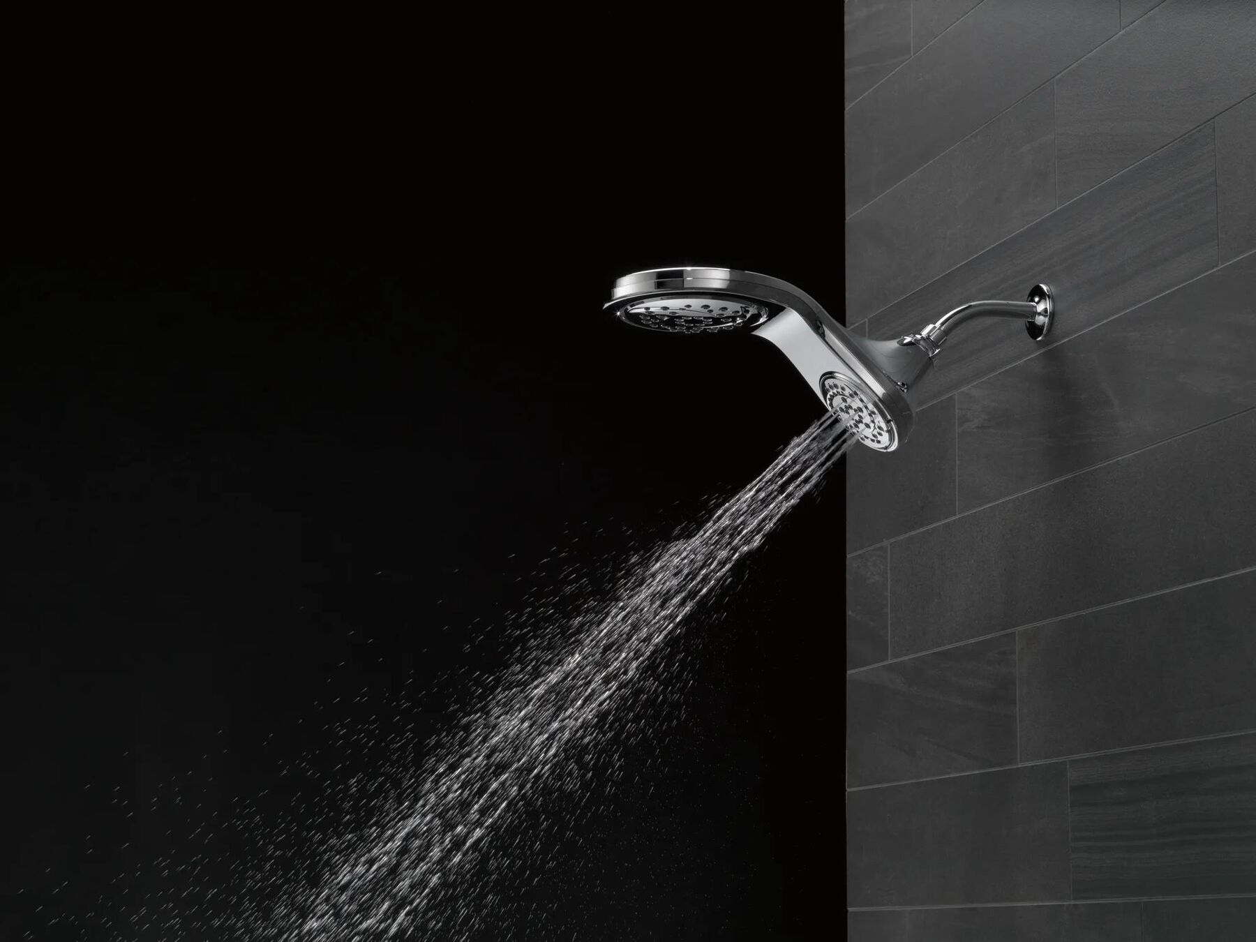 HydroRain 5 Setting Showerhead (Recertified)