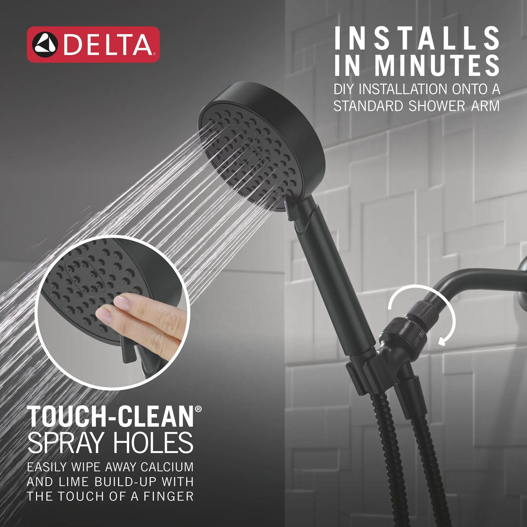 6-Setting Hand Shower
