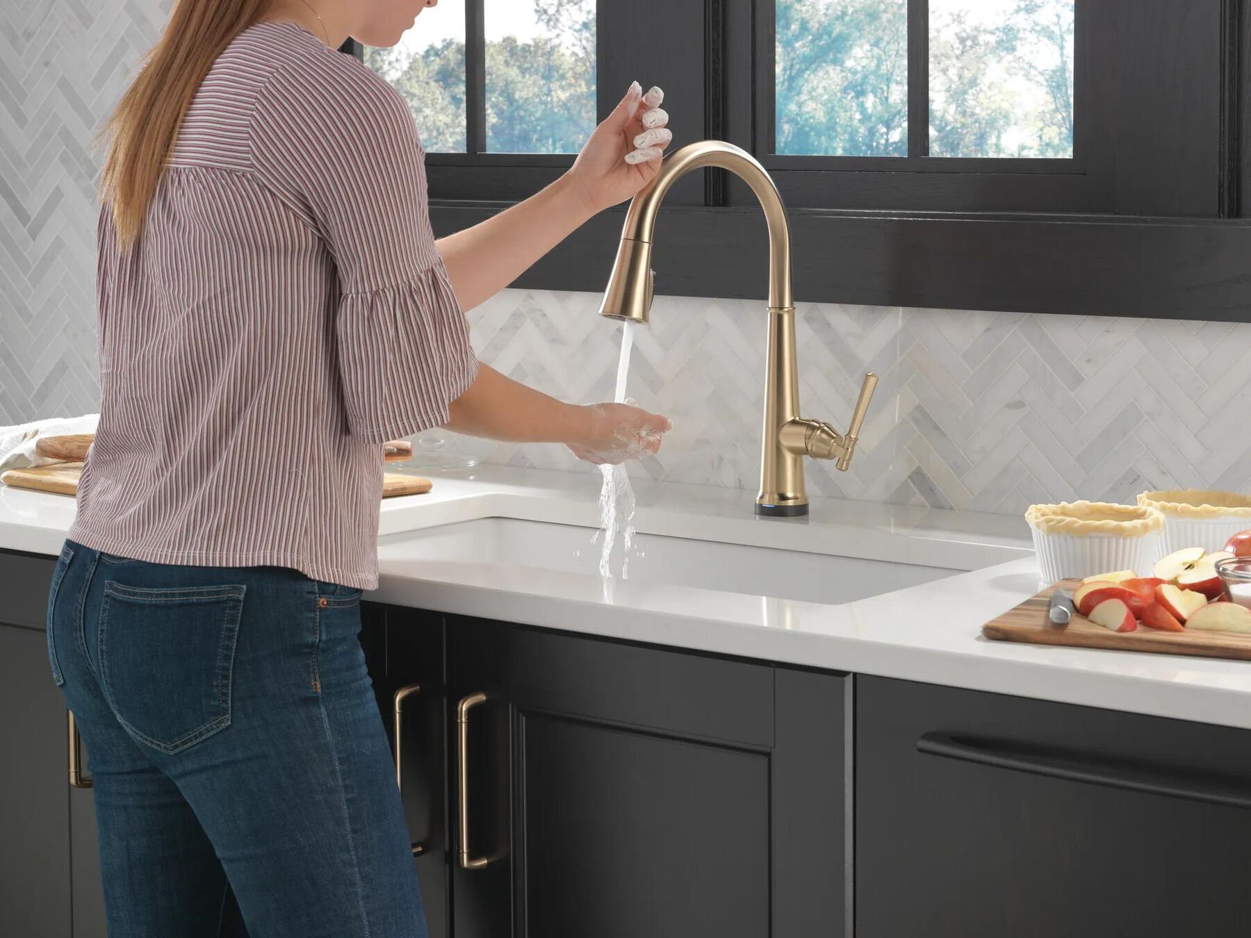Touch<sub>2</sub>O&reg;  Pull-Down Kitchen w/ShieldSpray (Recertified)