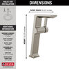 Vessel Bathroom Faucet w/o Drain (Recertified)