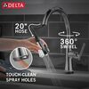 Single Handle Pull-Down Kitchen Faucet with Touch<sub>2</sub>O&reg; Technology