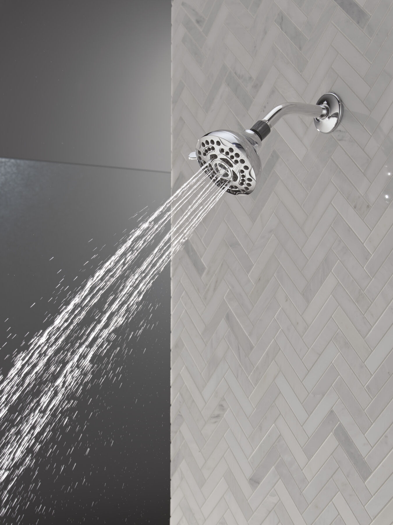 9-Setting Shower Head in Chrome - 1.75 GPM