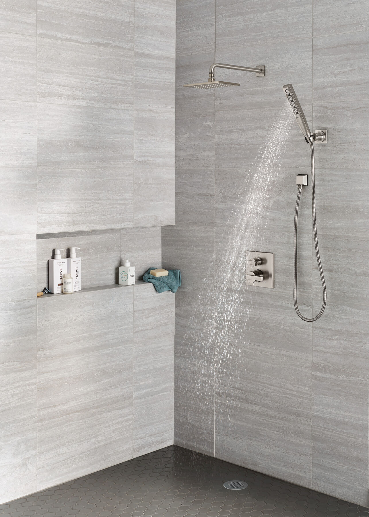 3-Setting Custom Shower Bundle with Raincan - 14 Series
