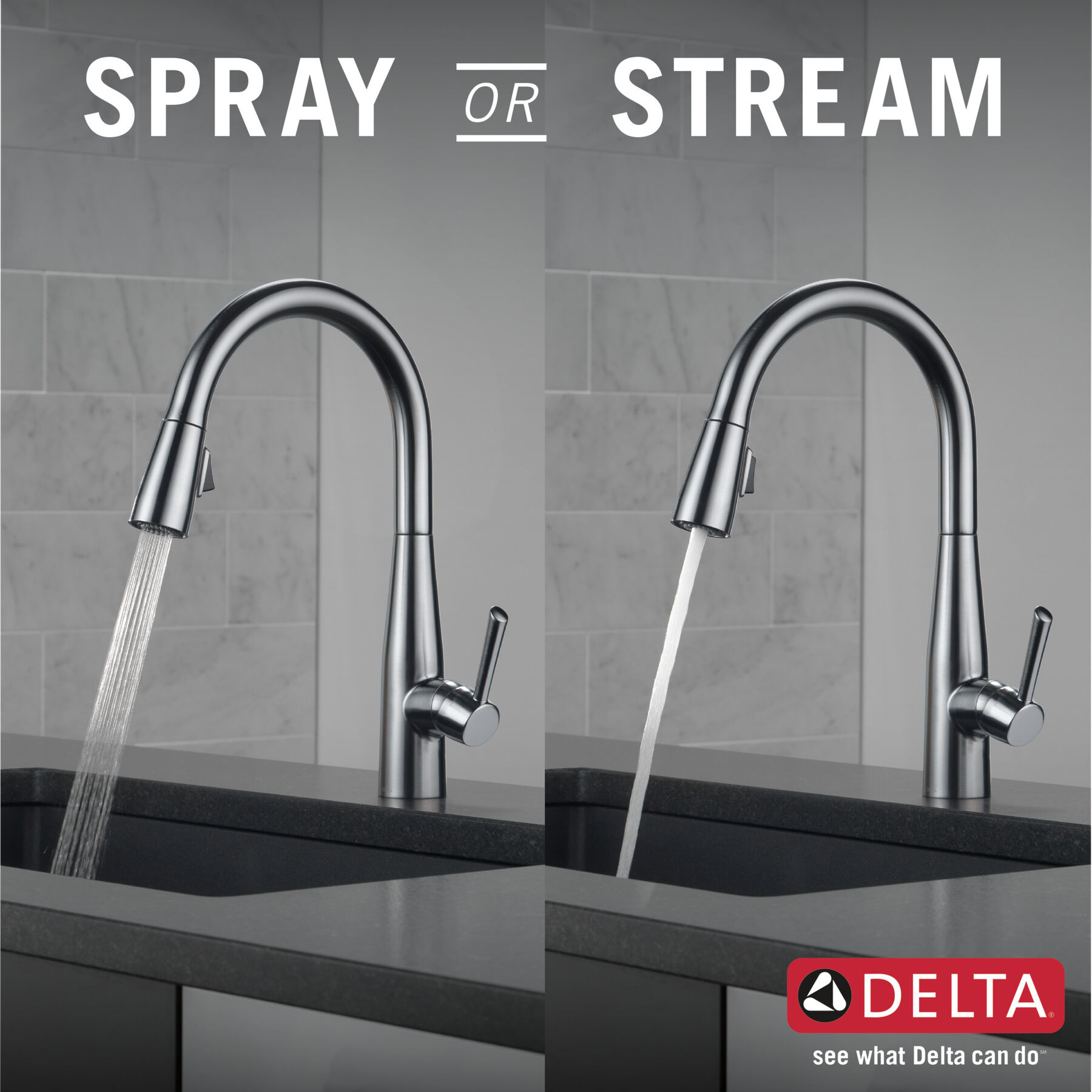 Single Handle Pull-down Kitchen Faucet (Recertified)