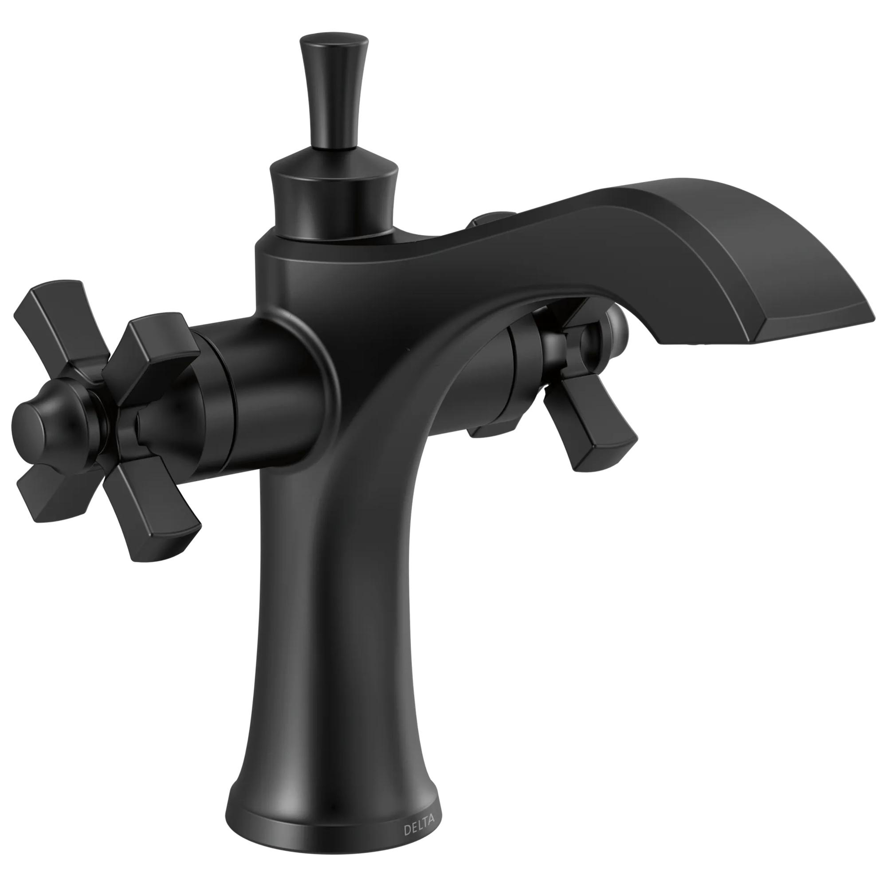 Two Handle Single Hole Monoblock Bathroom Faucet