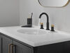 Two Handle Widespread Bathroom Faucet (Recertified)