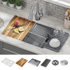 27&rdquo; Workstation Kitchen Sink Undermount Stainless Steel Single Bowl with WorkFlow&trade; Ledge and Accessories