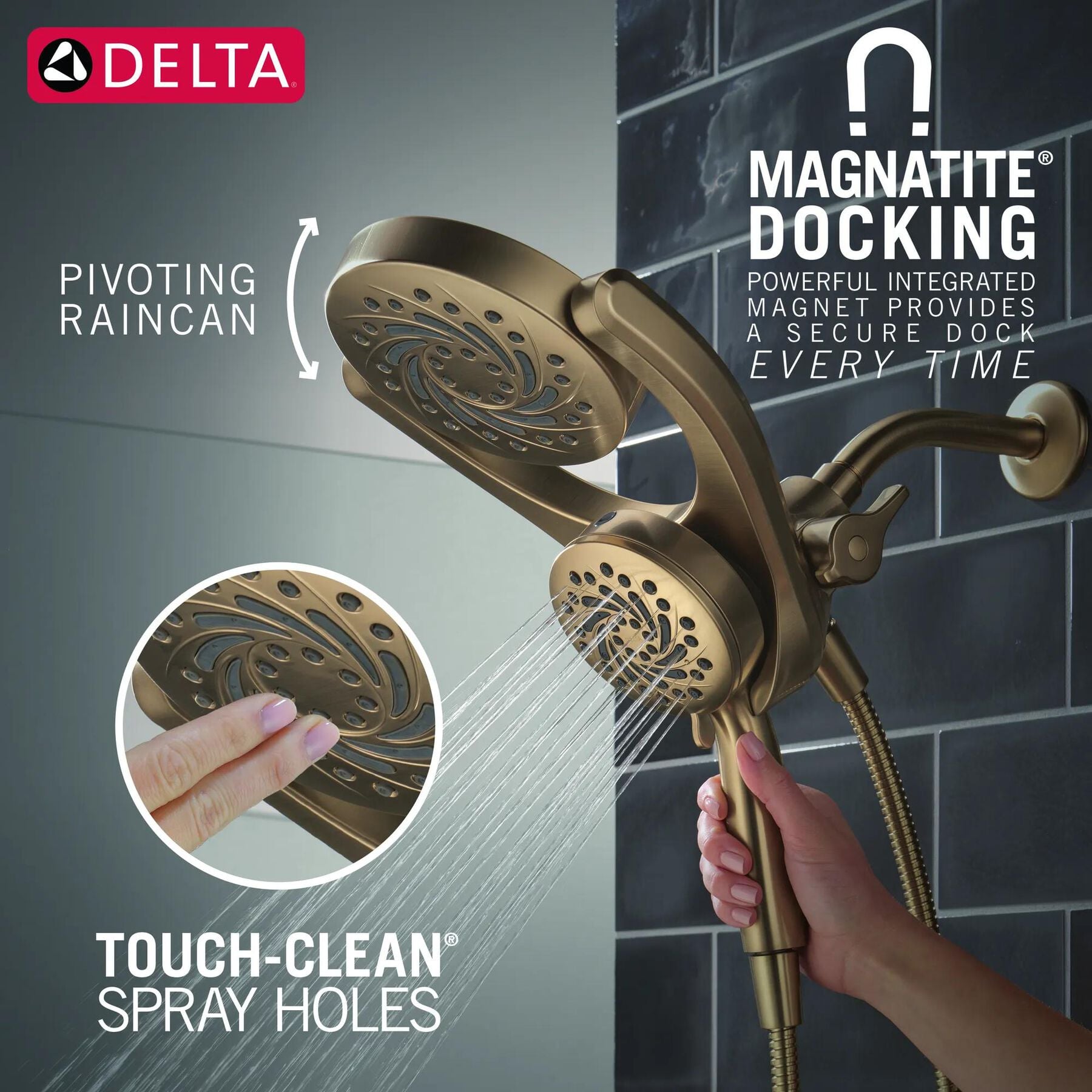 5-Setting HydroRain&reg; with ProClean&reg; (Recertified)