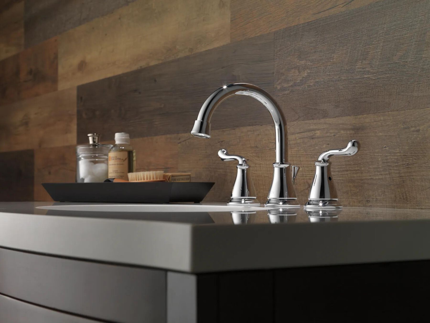Two Handle Widespread Bathroom Faucet