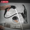 Single Handle Pull-Out Kitchen Faucet with Soap Dispenser