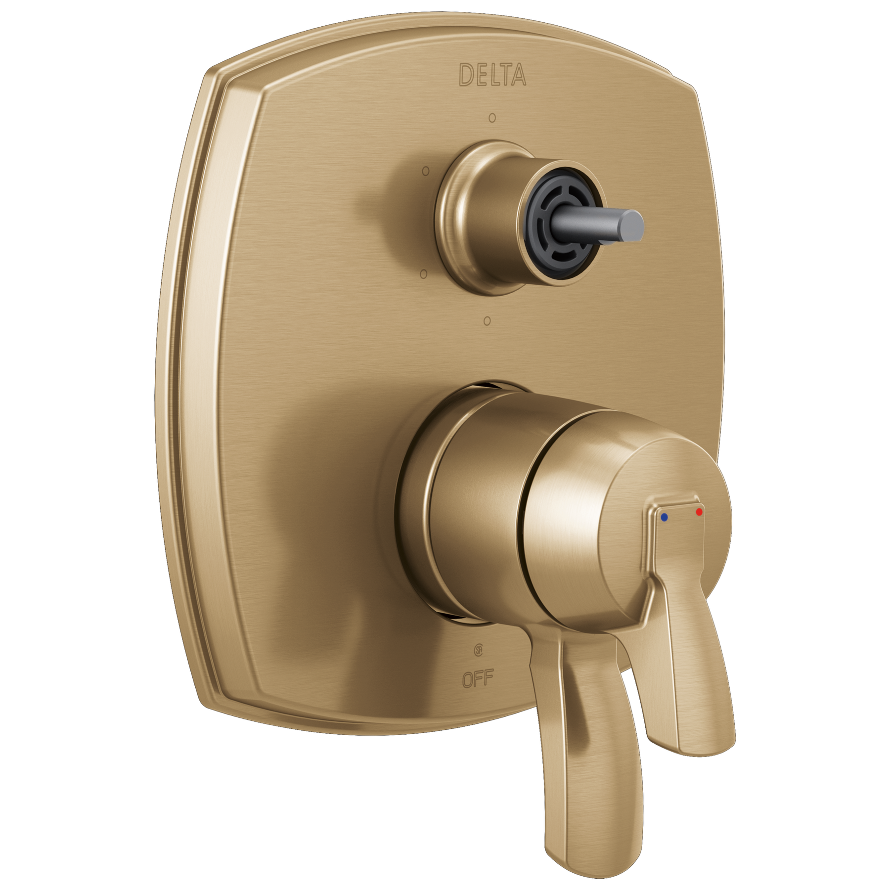 17 Series Integrated Diverter Trim with Six Function Diverter Less Diverter Handle
