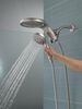 HydroRain&reg; H<sub>2</sub>Okinetic&reg; 5-Setting Two-in-One Shower Head