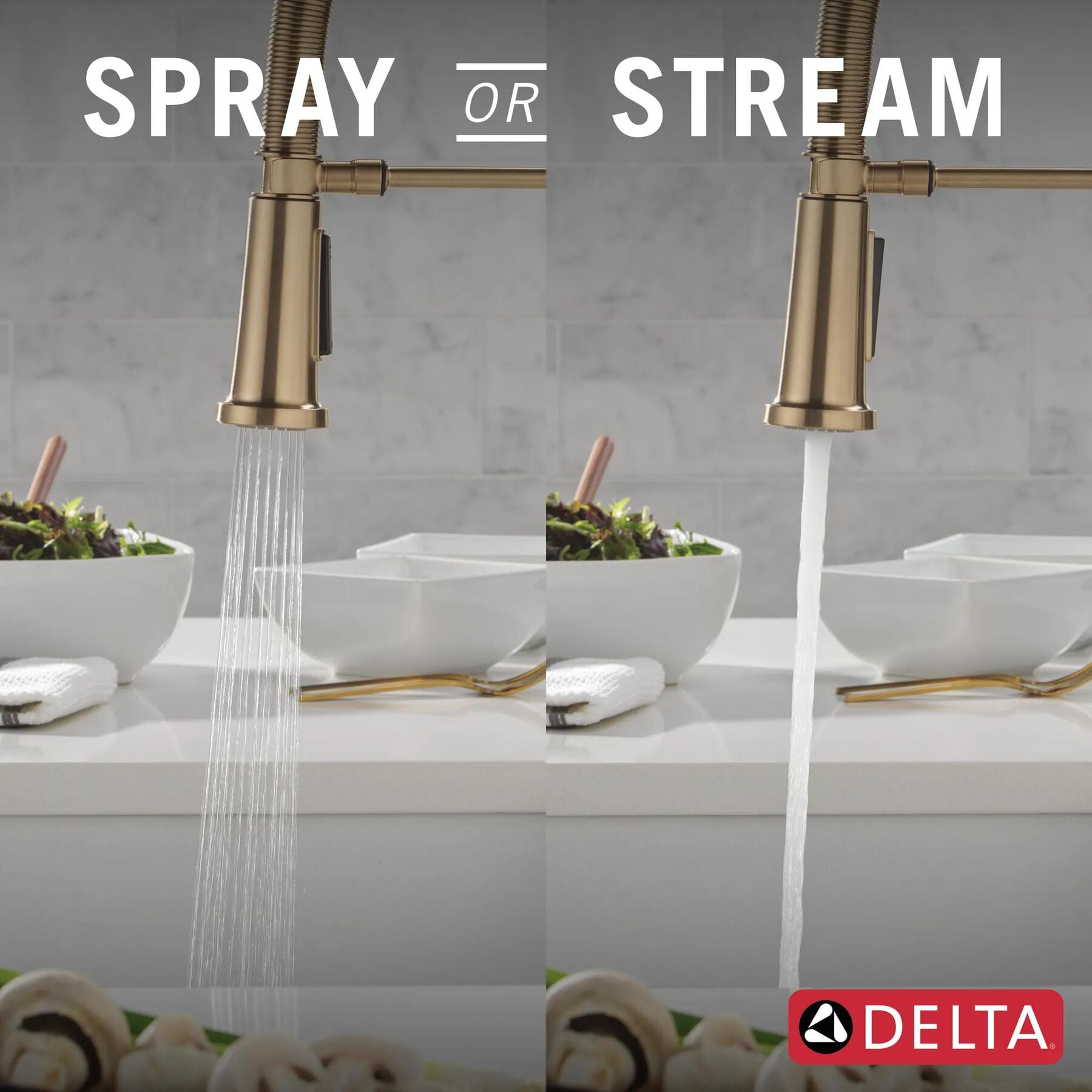 Single Handle Pull-Down Spring Kitchen Faucet