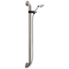 Adjustable Slide Bar / Grab Bar 2-Setting Hand Shower