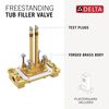Floor Mount Tub Filler - Rough with Stops