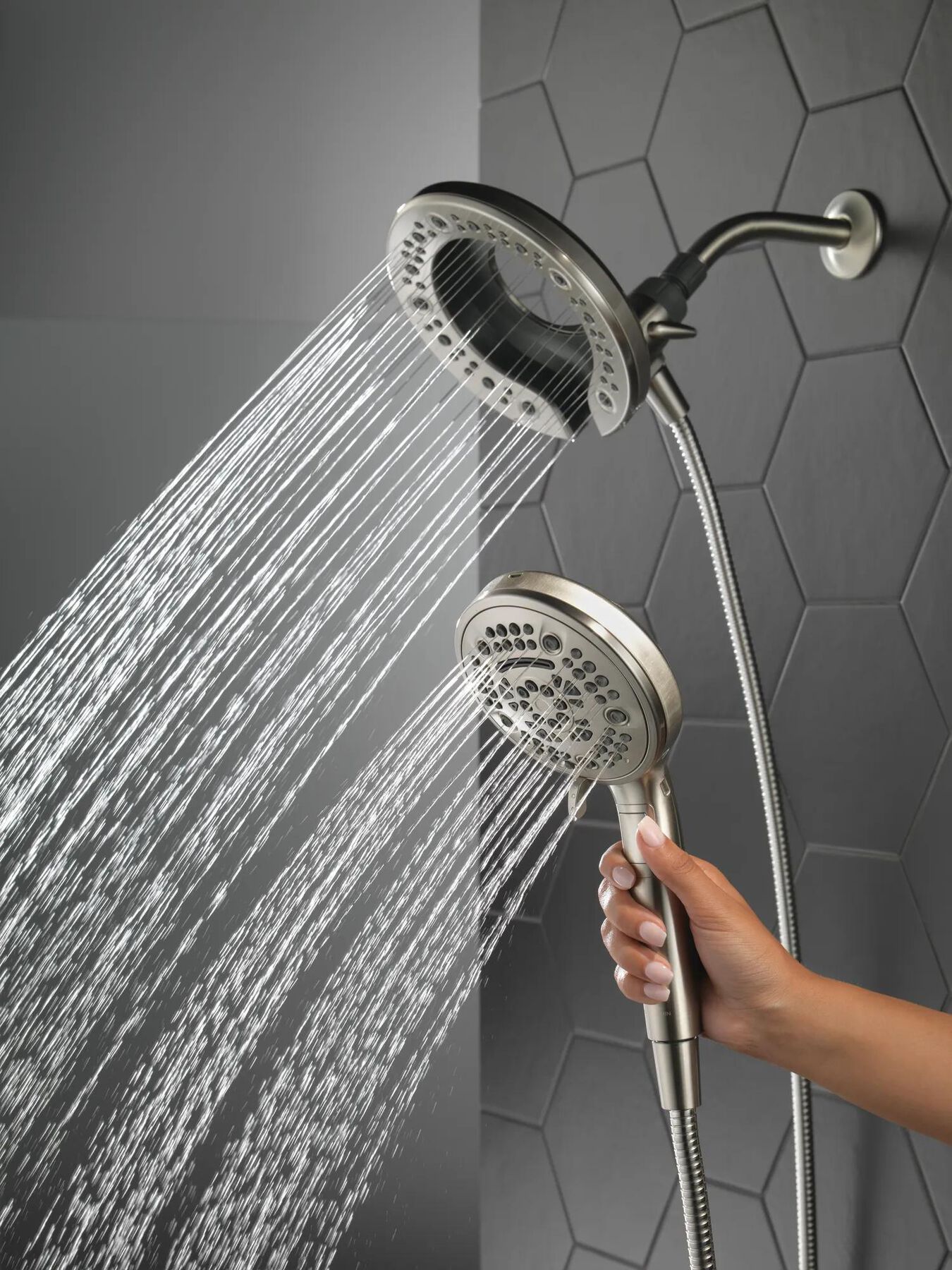 In2ition&reg; 7-Setting Two-in-One Shower (Recertified)