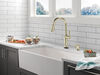 Pull-Down Kitchen Single Handle with Soap Dispenser Bundle