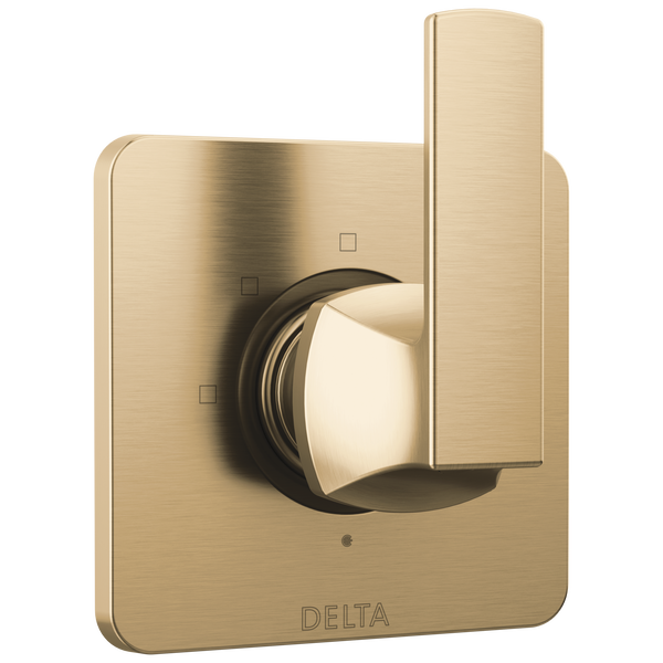 3-Setting 2-Port Diverter Trim in Champagne Bronze T11837-CZ
