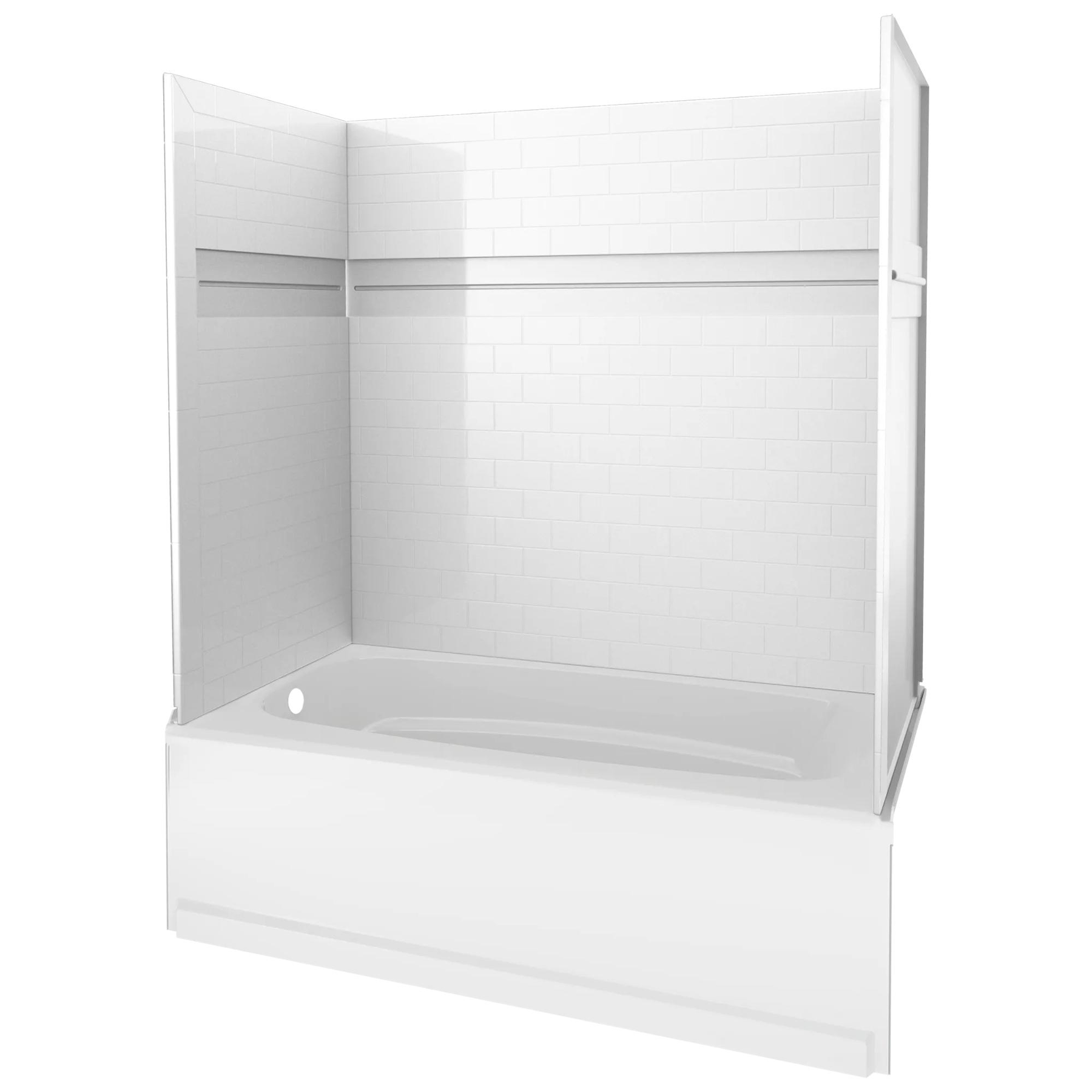 60'' x 60" x 32''Bathtub Wall Set