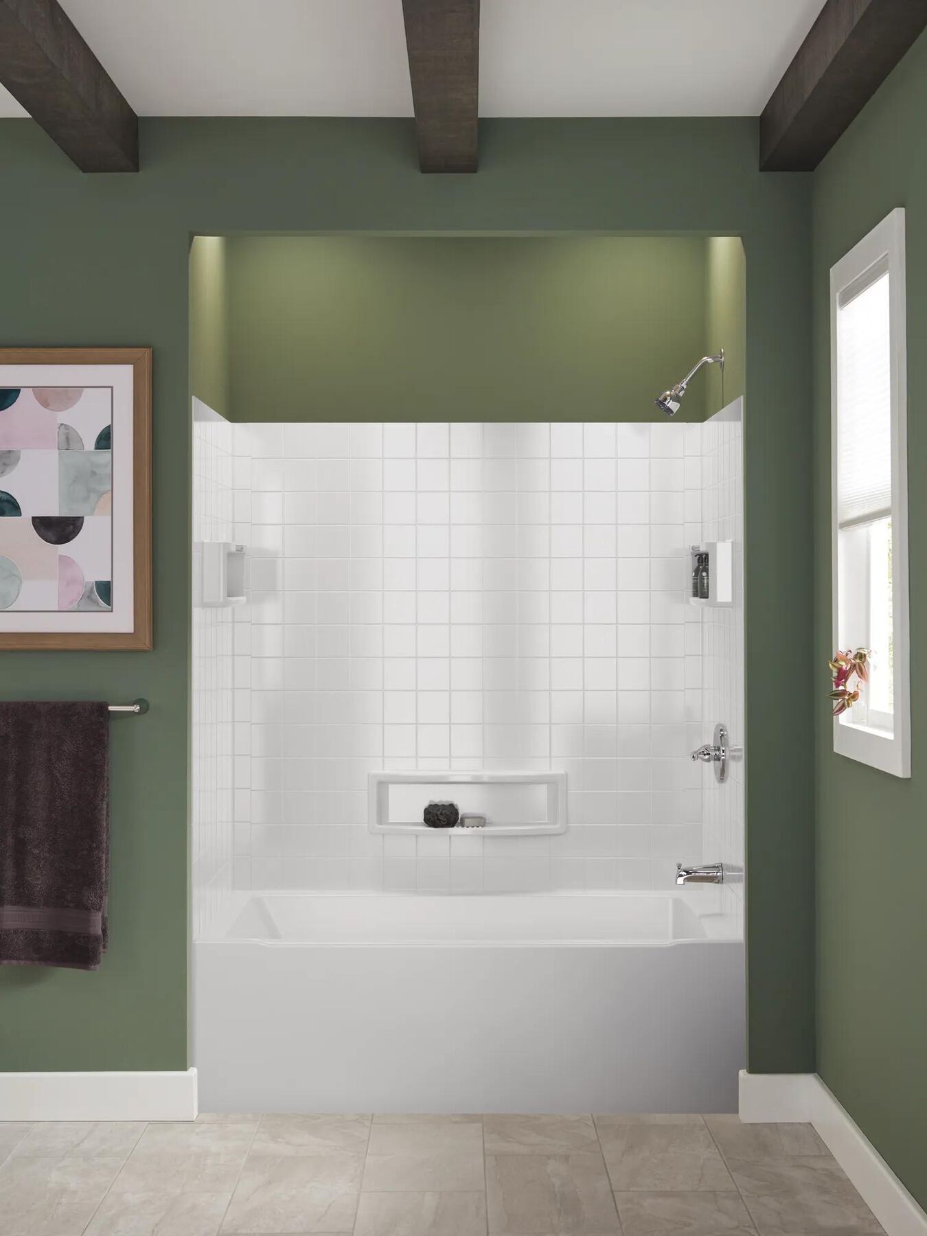 Single Handle Tub and Shower