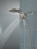 HydroRain&reg; H<sub>2</sub>Okinetic&reg; 5-Setting Two-in-One Shower Head