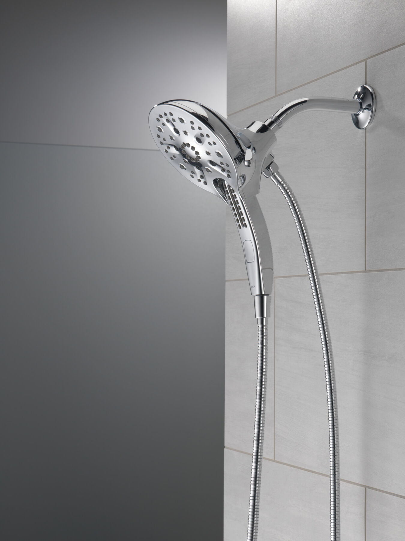 In2ition&reg; H<sub>2</sub>Okinetic&reg; 5-Setting Two-in-One Shower