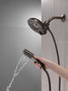 In2ition&reg; H<sub>2</sub>Okinetic&reg; 5-Setting Two-in-One Shower