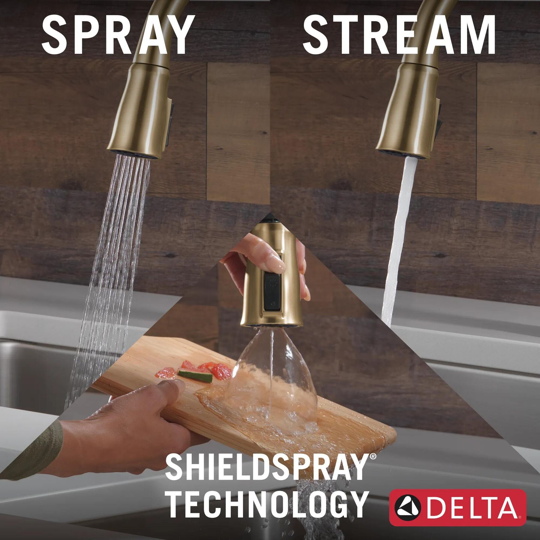 Single-Handle Pull-Down Kitchen Faucet
