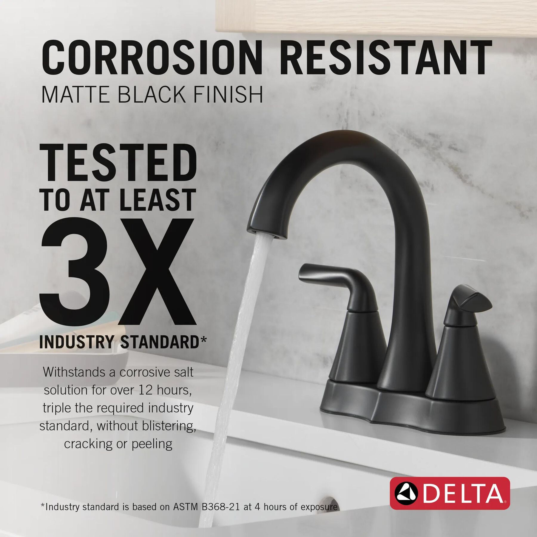 Two Handle Centerset Bathroom Faucet