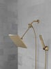 10 inch Raincan Shower Head & Hand Held Combo with Adjustable Extension Arm