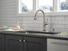Single Handle Pull-Down Kitchen Faucet with Touch<sub>2</sub>O&reg; Technologyand Soap Dispenser