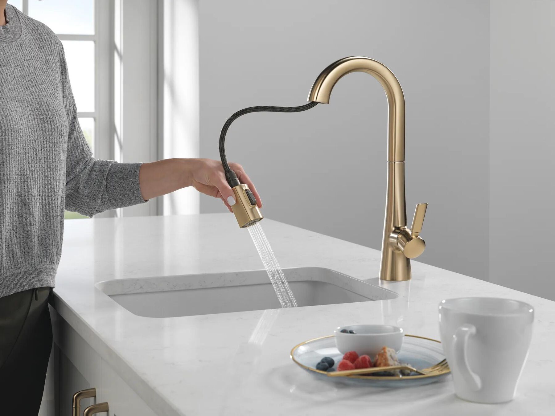 Pull-Down Bar/Prep Faucet (Recertified)
