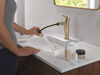 Single Handle Pull-Down Bathroom Faucet