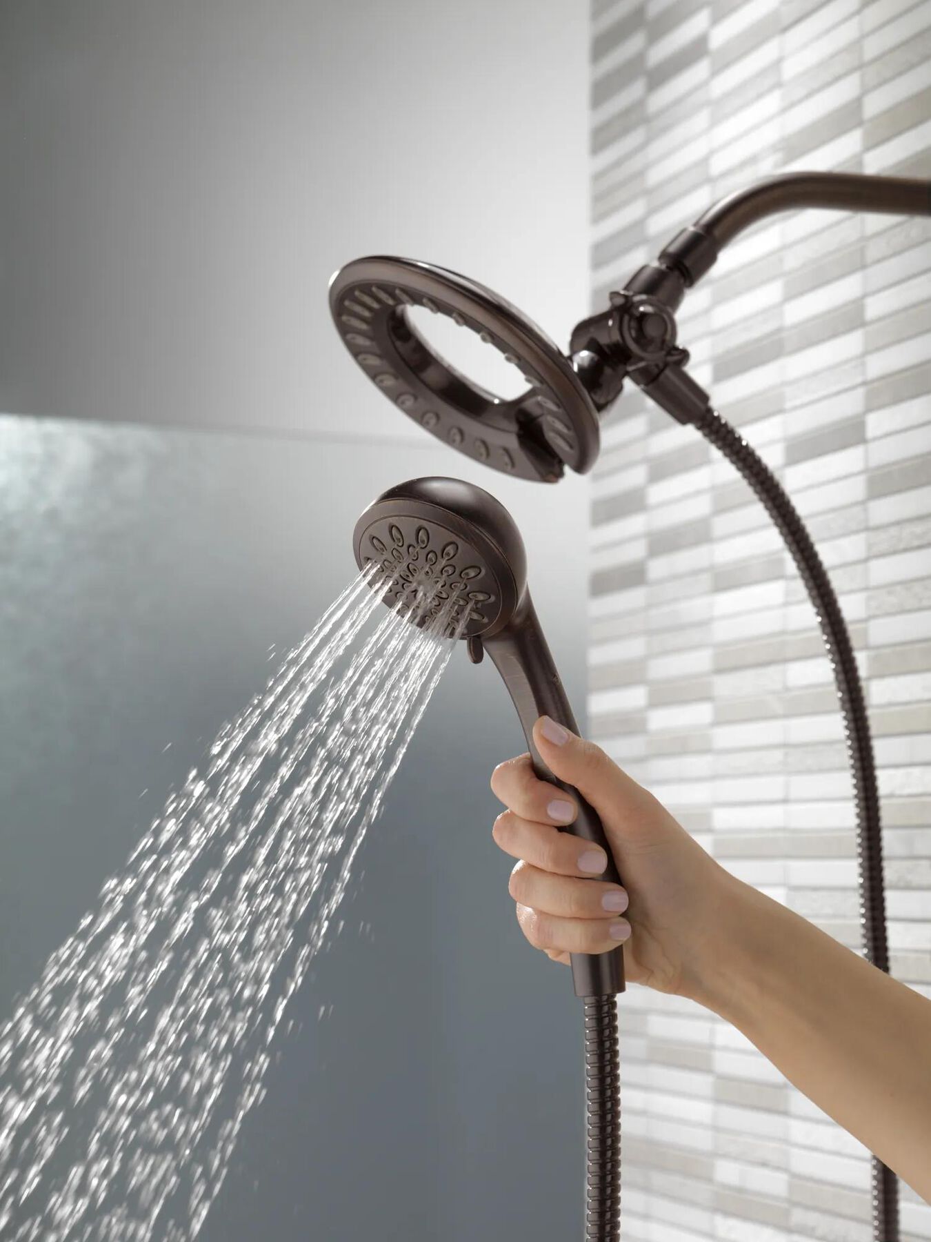 In2ition&reg; 4-Setting Two-in-One Shower