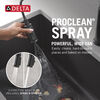 Single Handle Kitchen Pull-Down Faucet w/ Soap Dispenser
